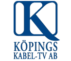 Logotype Köpings Kabel-TV Ab