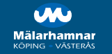 Logotype Mälarhamnar